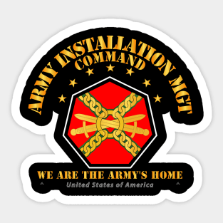 Army - Installation Management Command Sticker